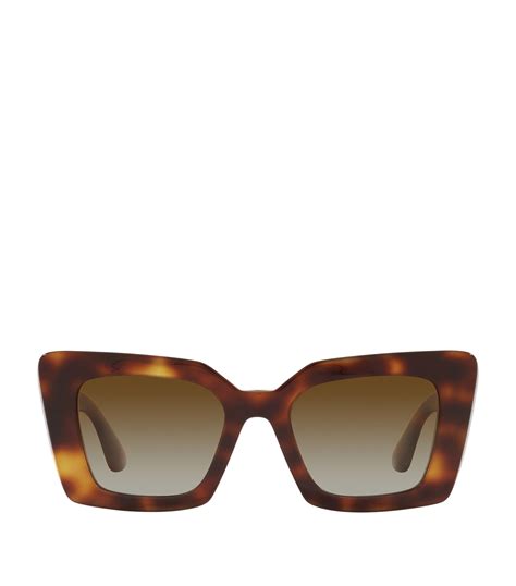 burberry brown square sunglasses|burberry 54mm square sunglasses.